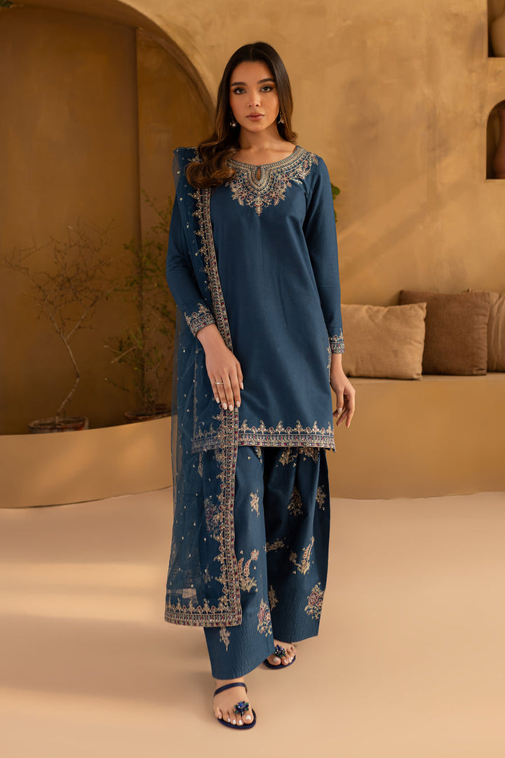 3Pc Embroidered Lawn Suit