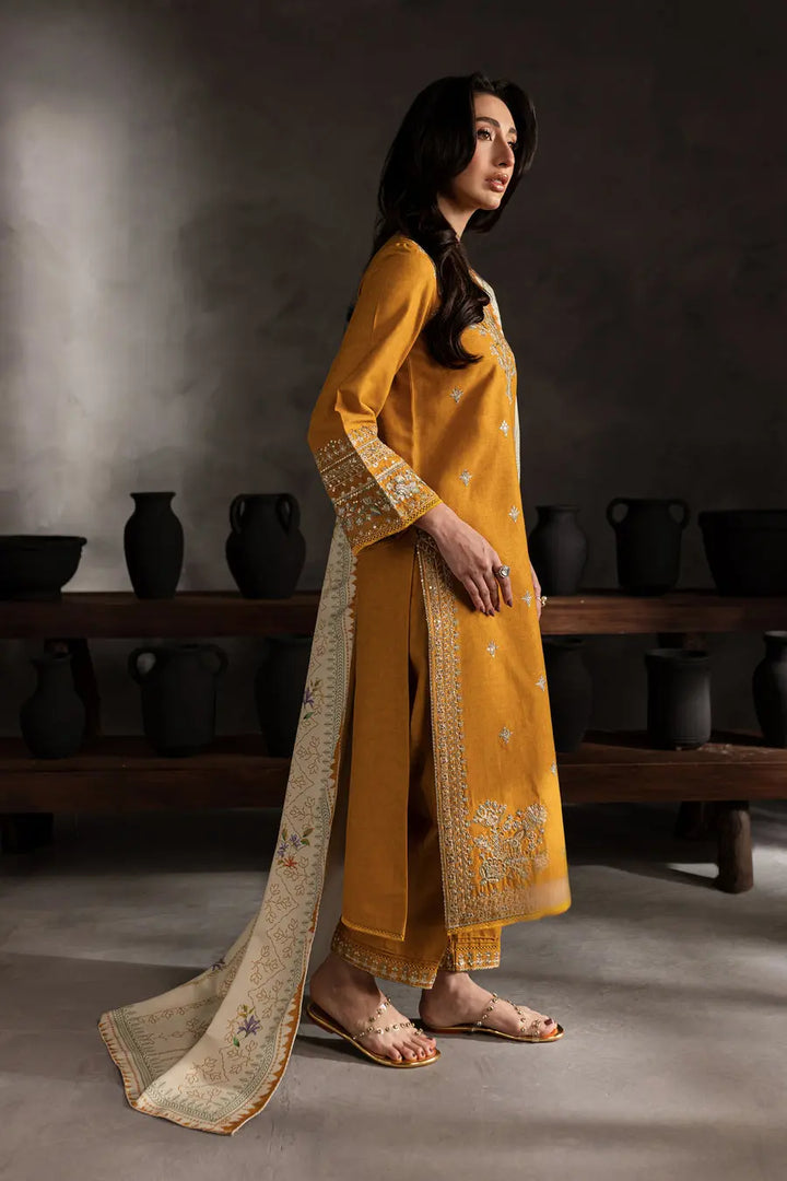 Shangrilla 3Pc - Embroidered Lawn Dress