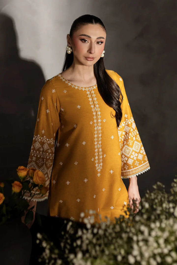 Shangrilla 3Pc - Embroidered Lawn Dress