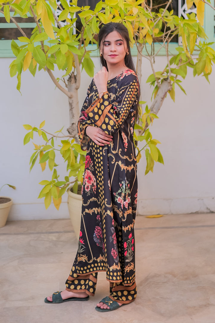 Plump Shadow Printed Dress